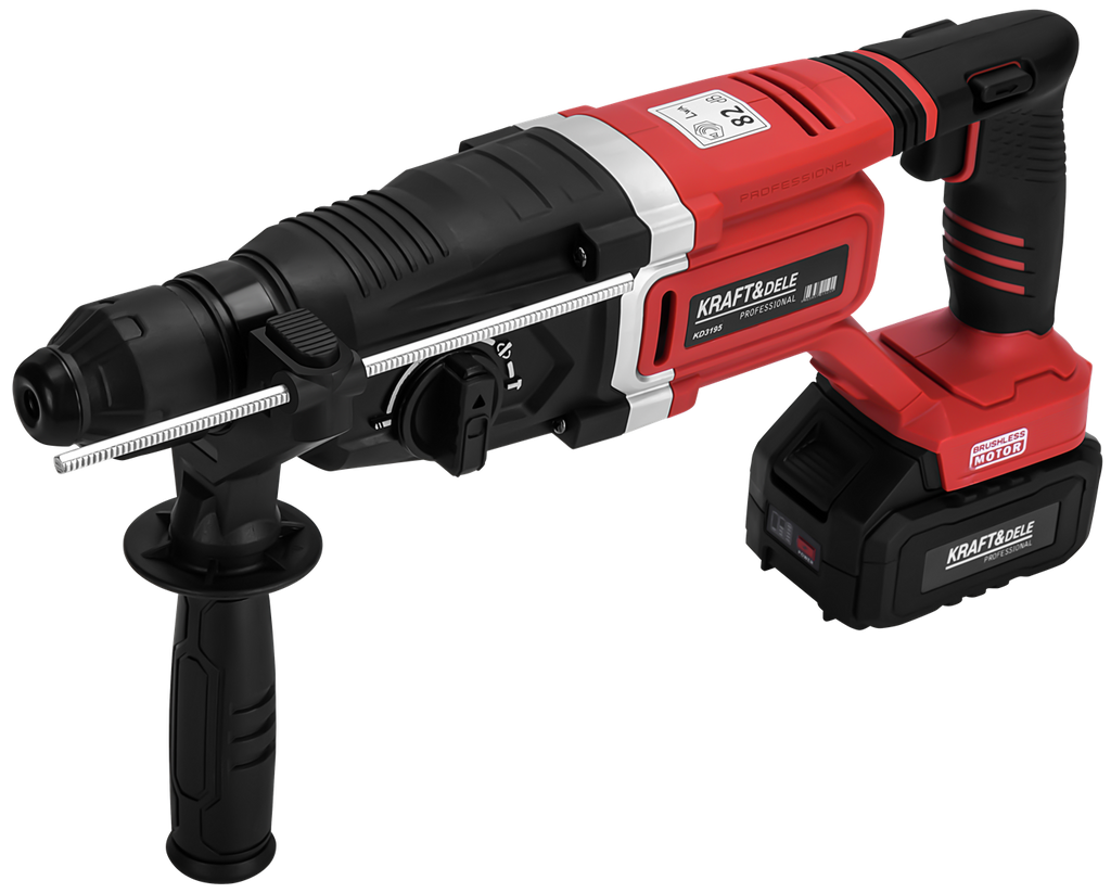 Cordless rotary hammer 21V 4.5J BRUSHLESS 2 x 4Ah KD3195