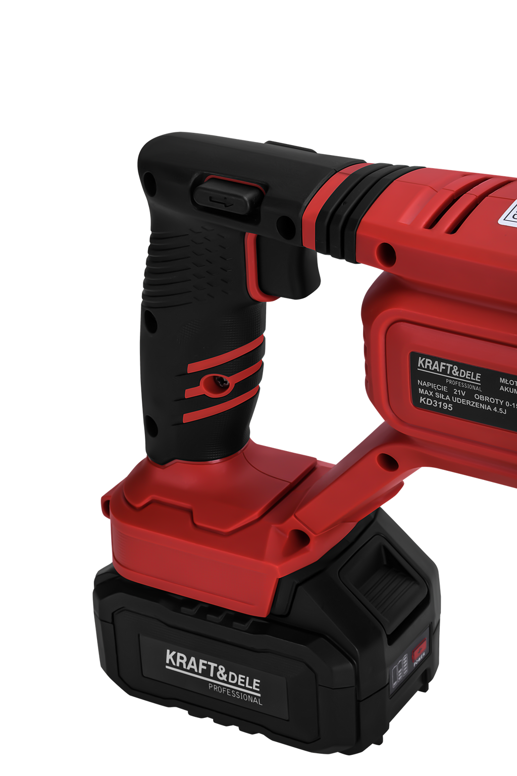Cordless rotary hammer 21V 4.5J BRUSHLESS 2 x 4Ah KD3195