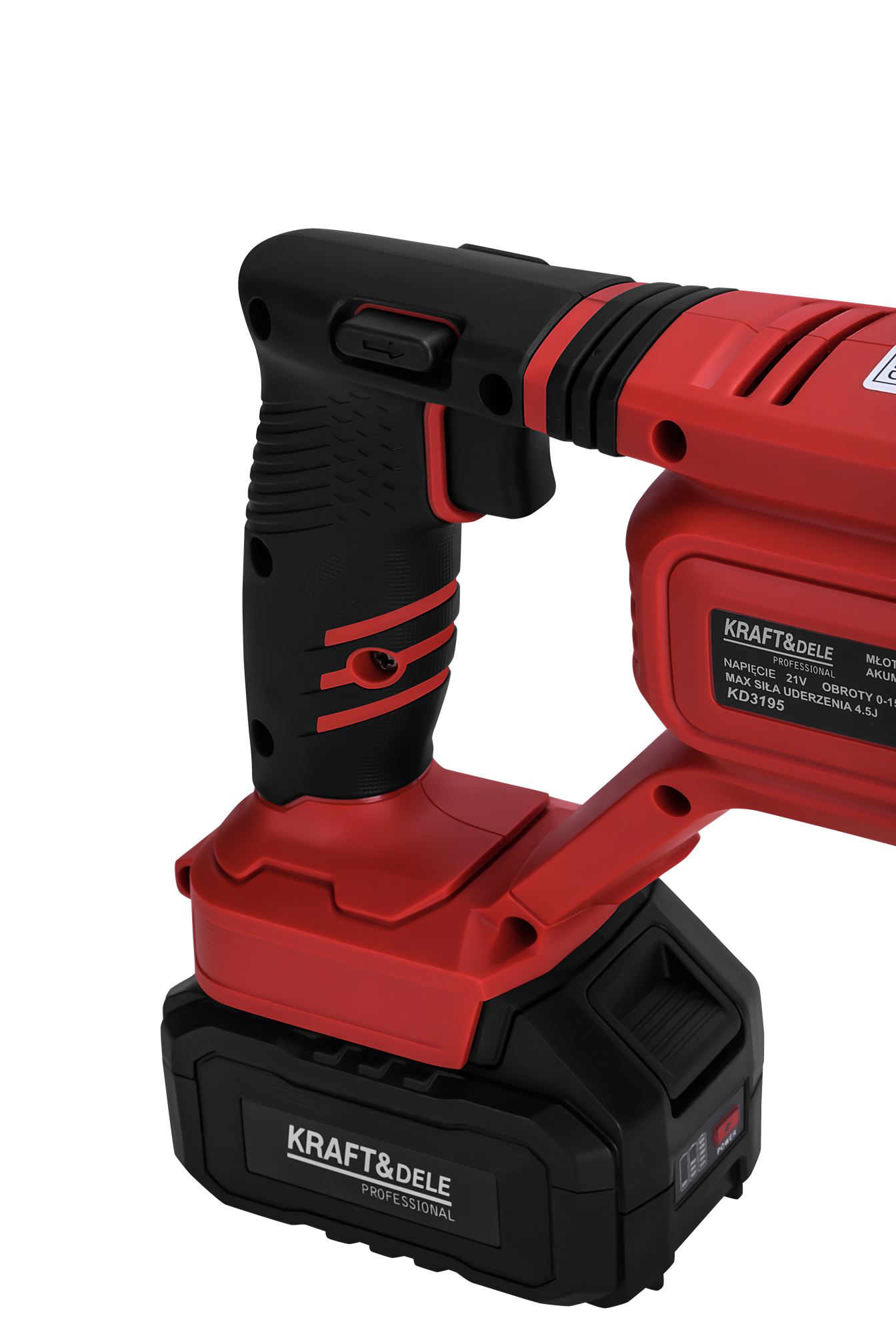 Cordless rotary hammer 21V 4.5J BRUSHLESS 2 x 4Ah KD3195