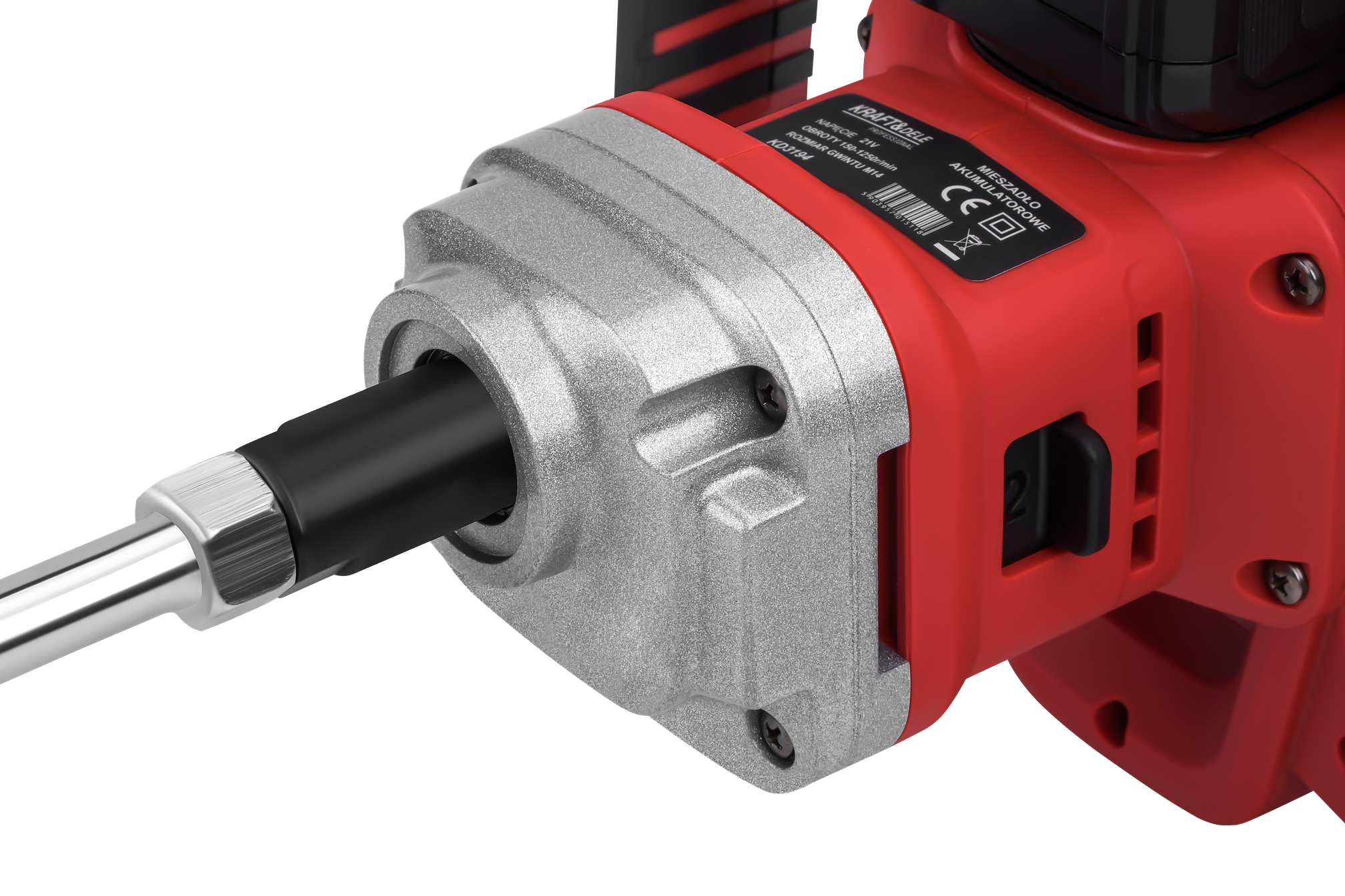 CORDLESS MIXER 21V M14 140mm BRUSHLESS 2 x 4Ah KD3194