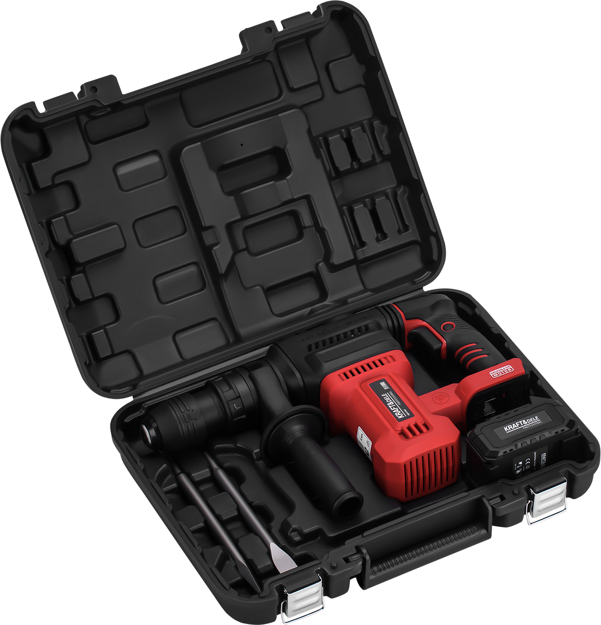Cordless rotary hammer 21V 7.5J BRUSHLESS 2 x 4Ah KD3193 (A25)