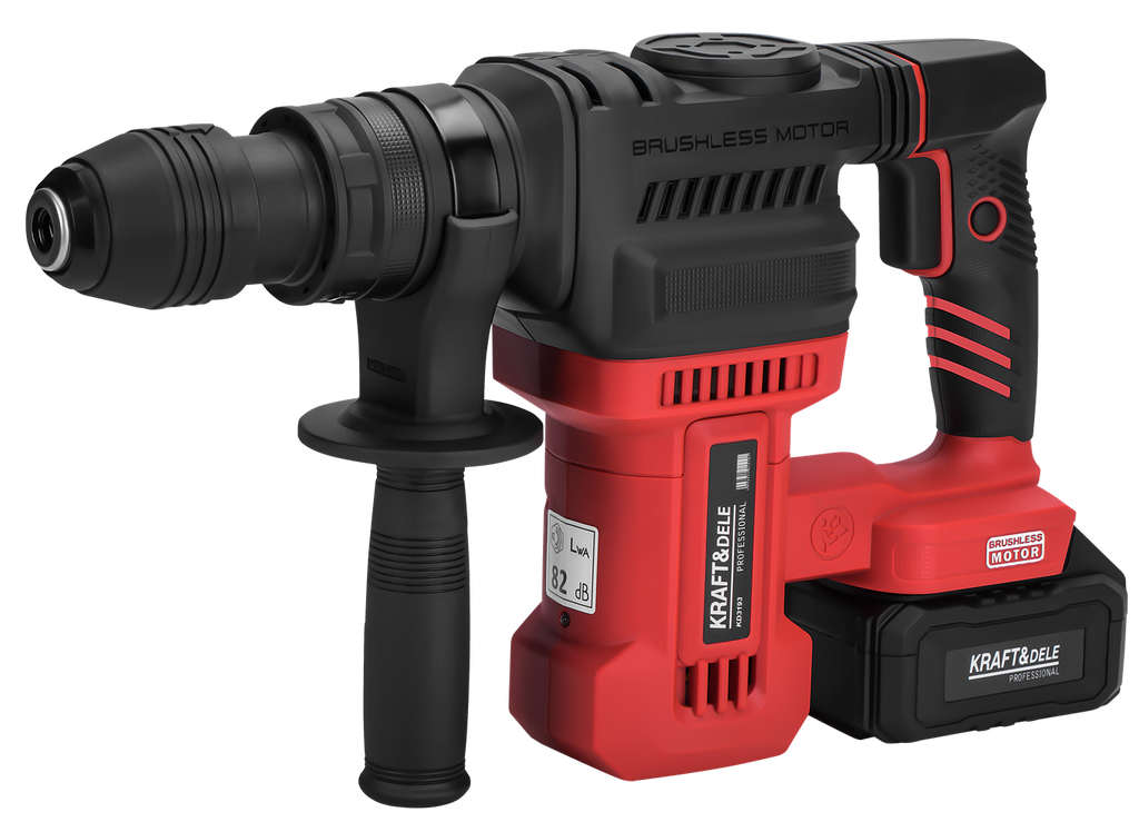 Cordless rotary hammer 21V 7.5J BRUSHLESS 2 x 4Ah KD3193 (A25)
