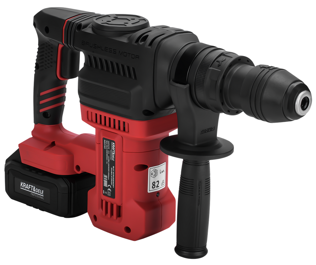Cordless rotary hammer 21V 7.5J BRUSHLESS 2 x 4Ah KD3193 (A25)