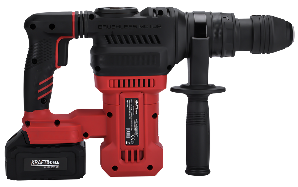 Cordless rotary hammer 21V 7.5J BRUSHLESS 2 x 4Ah KD3193 (A25)