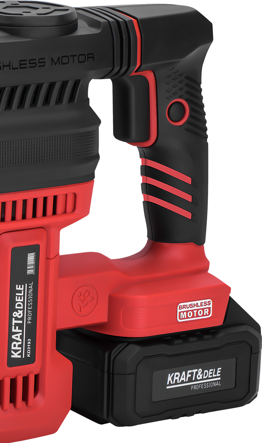 Cordless rotary hammer 21V 7.5J BRUSHLESS 2 x 4Ah KD3193 (A25)