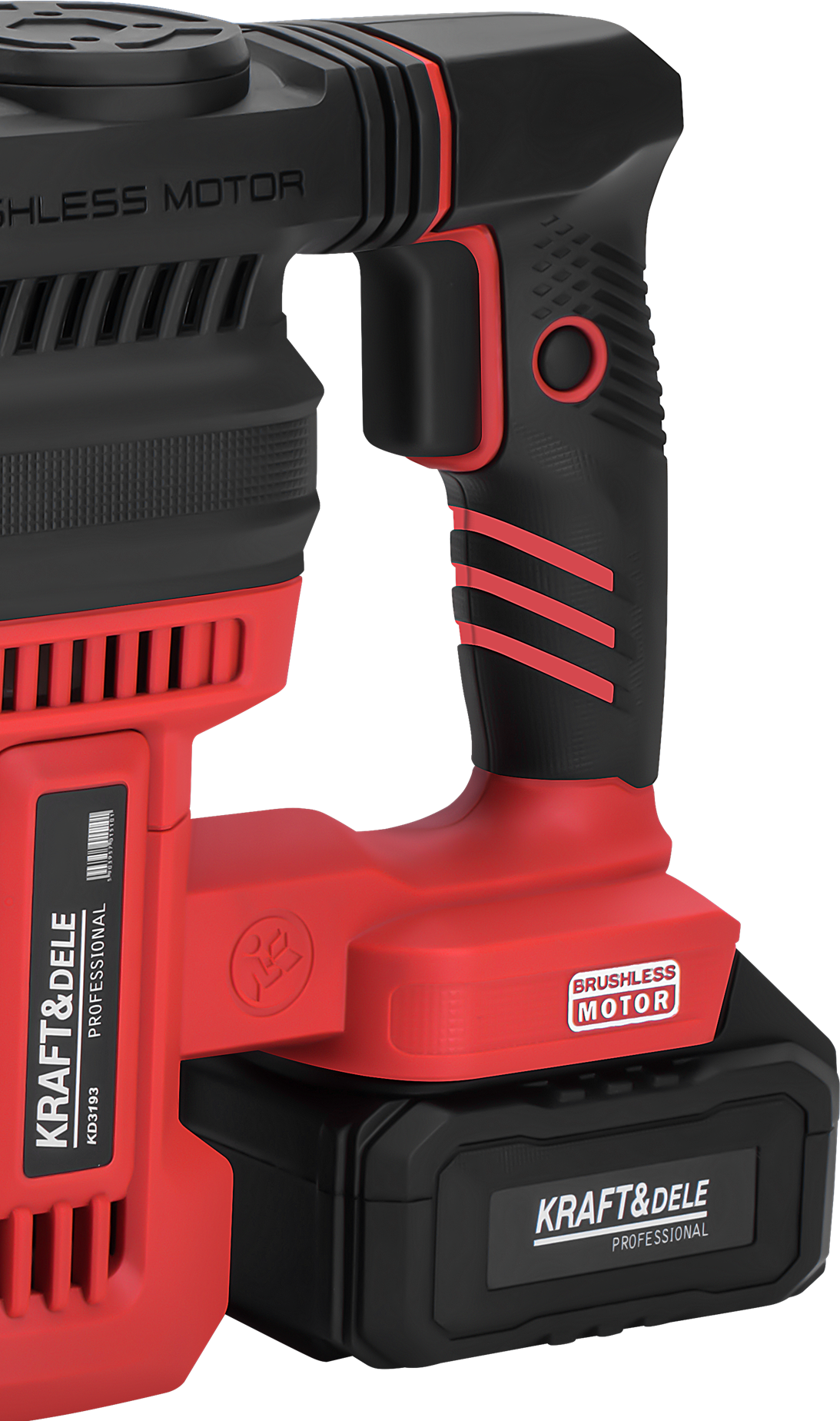 Cordless rotary hammer 21V 7.5J BRUSHLESS 2 x 4Ah KD3193 (A25)