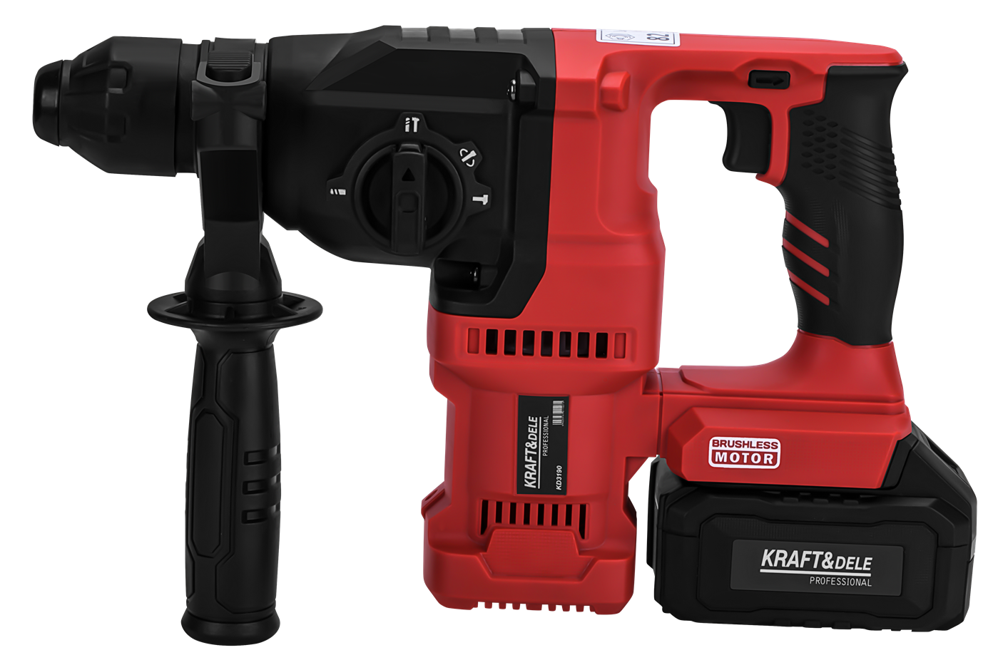 Cordless rotary hammer 21V 3.5J BRUSHLESS 2 x 4Ah KD3190