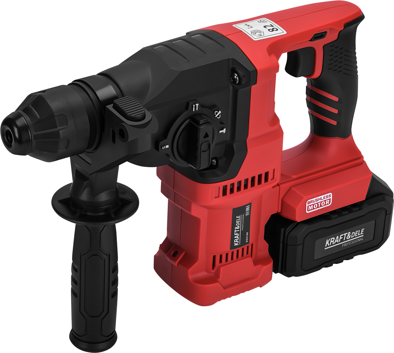 Cordless rotary hammer 21V 3.5J BRUSHLESS 2 x 4Ah KD3190