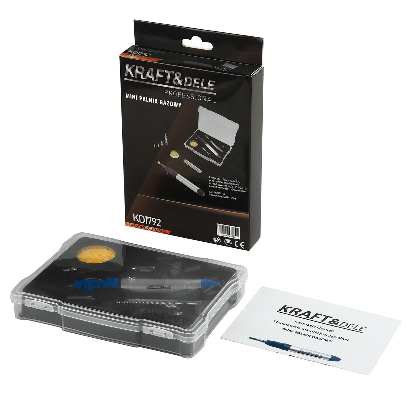 MINI GAASIPÕLETI KOHVRIS KD1792