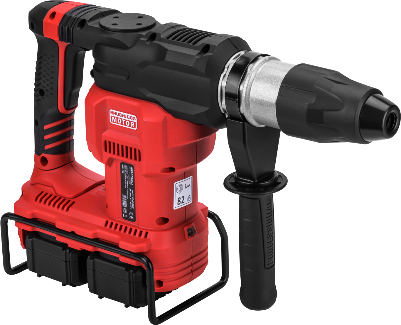 Cordless rotary hammer 42V 10J BRUSHLESS 2 x 4Ah KD3192