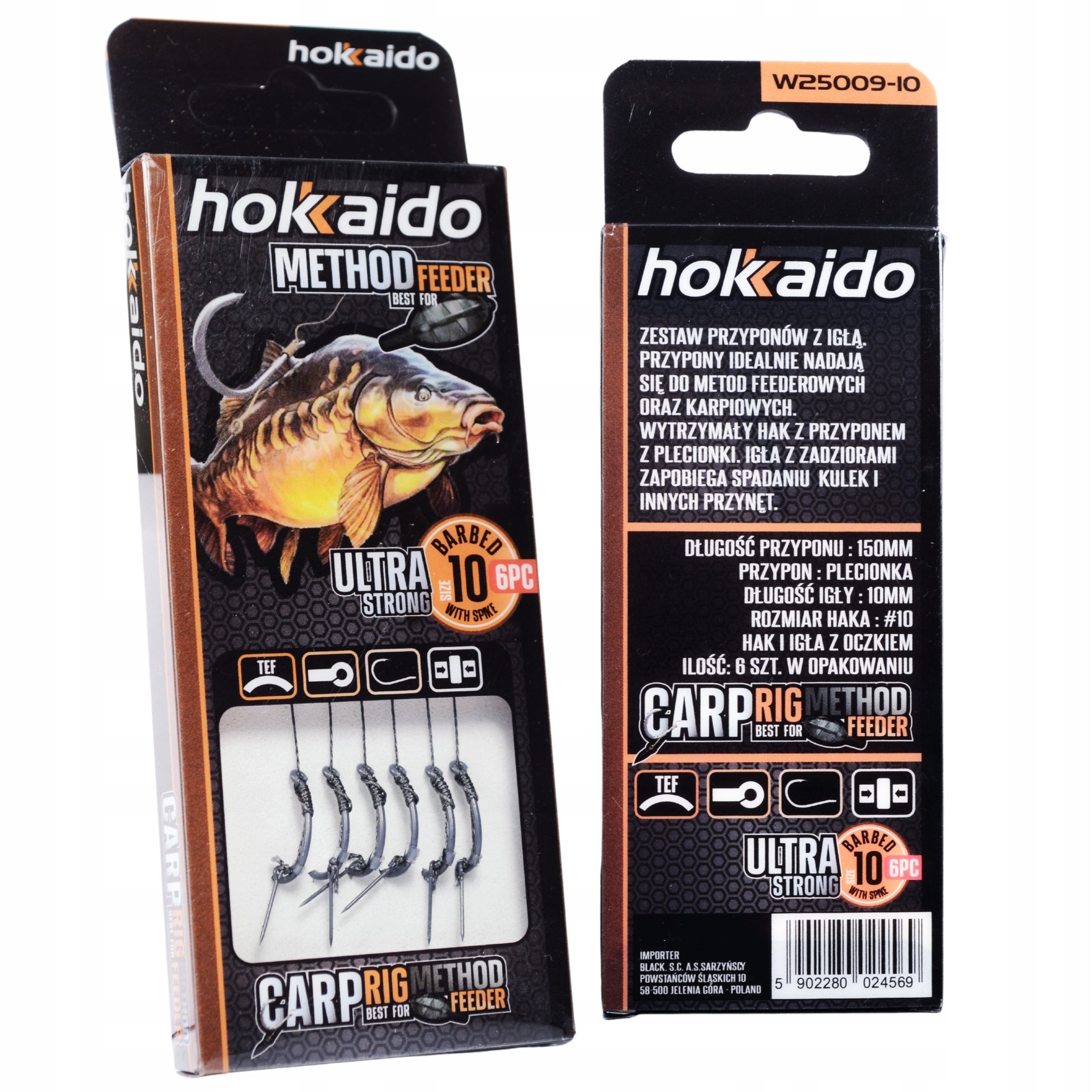 Hokkaido Leader HAK 10 meetod söötja nõelaga 10cm