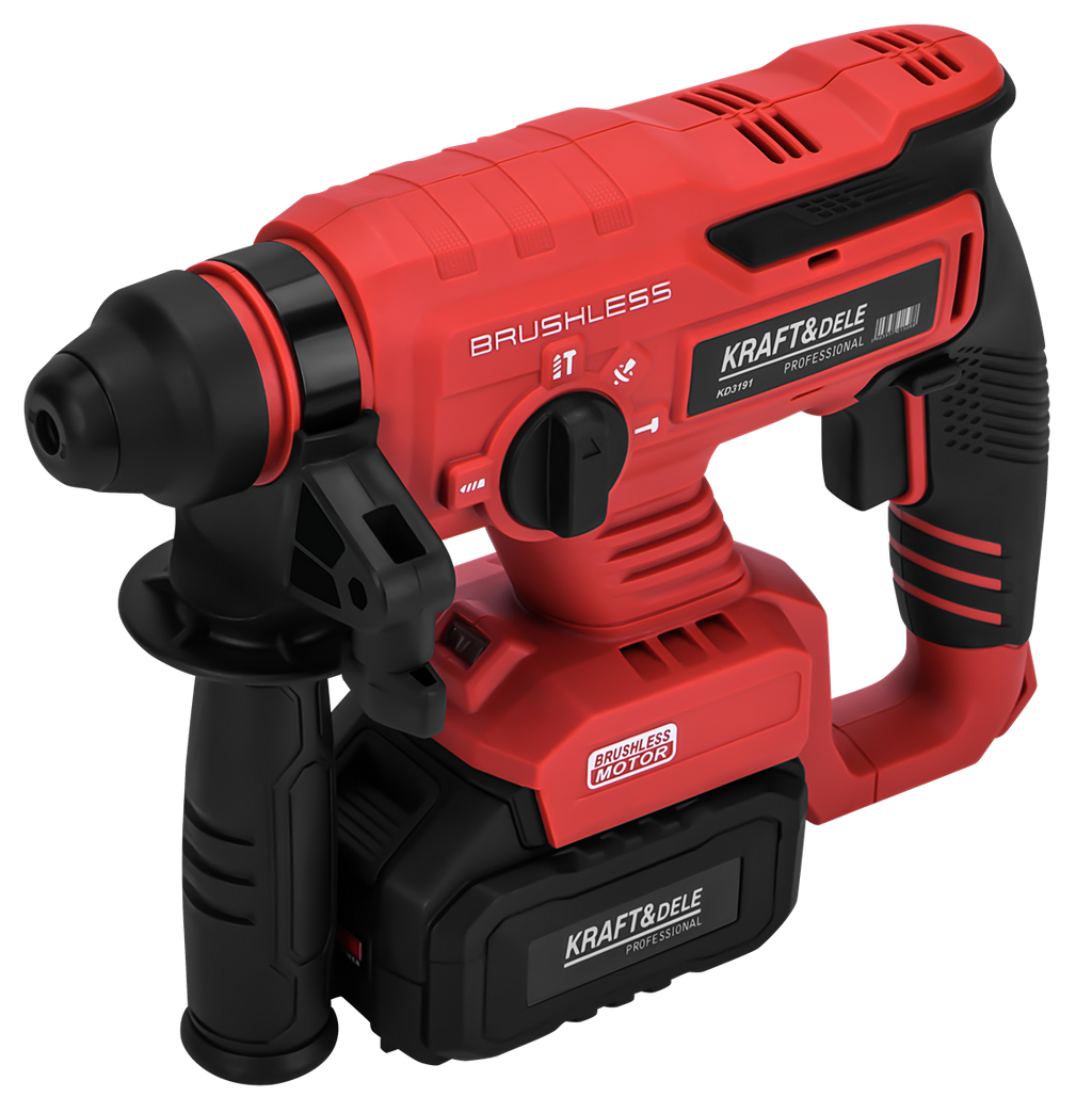 Cordless rotary hammer 21V 3J BRUSHLESS 2 x 4Ah KD3191