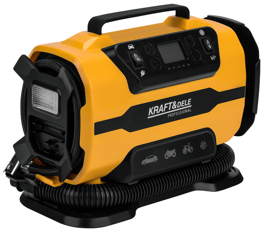 Car compressor with flashlight function 12/230V KD3441 (D24)