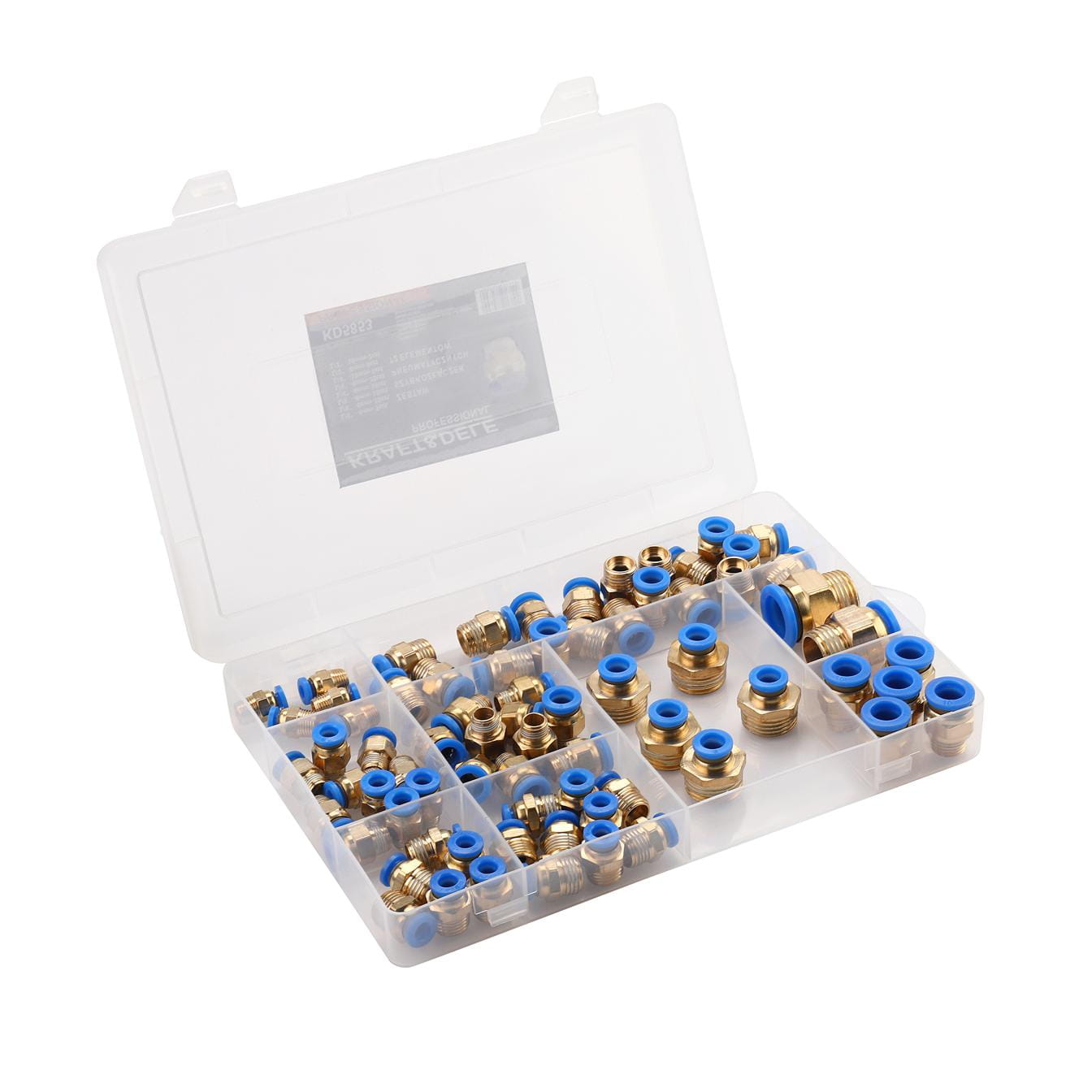 Pneumaatilised kiirliitmikud 72 tk KD5853