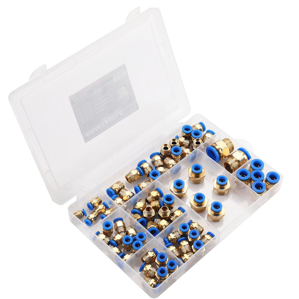 Pneumaatilised kiirliitmikud 72 tk KD5853