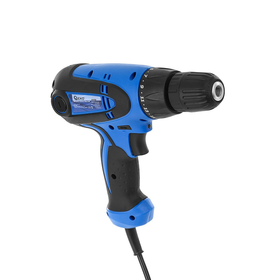 Reversible Compact Drill/Driver with LED, 230V