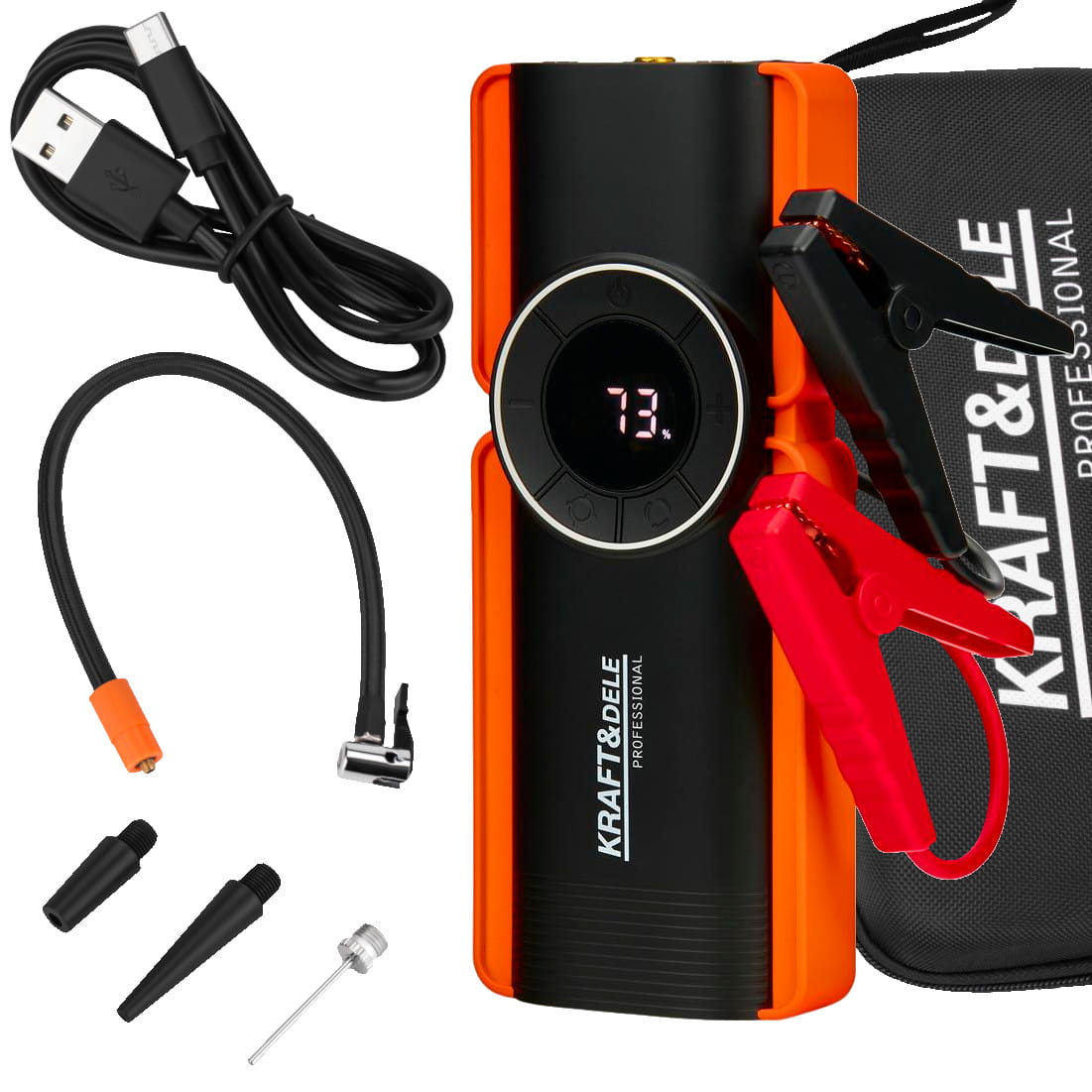 KRAFT&DELE multifunktsionaalne käivitusabiseade 1200 A KD5492