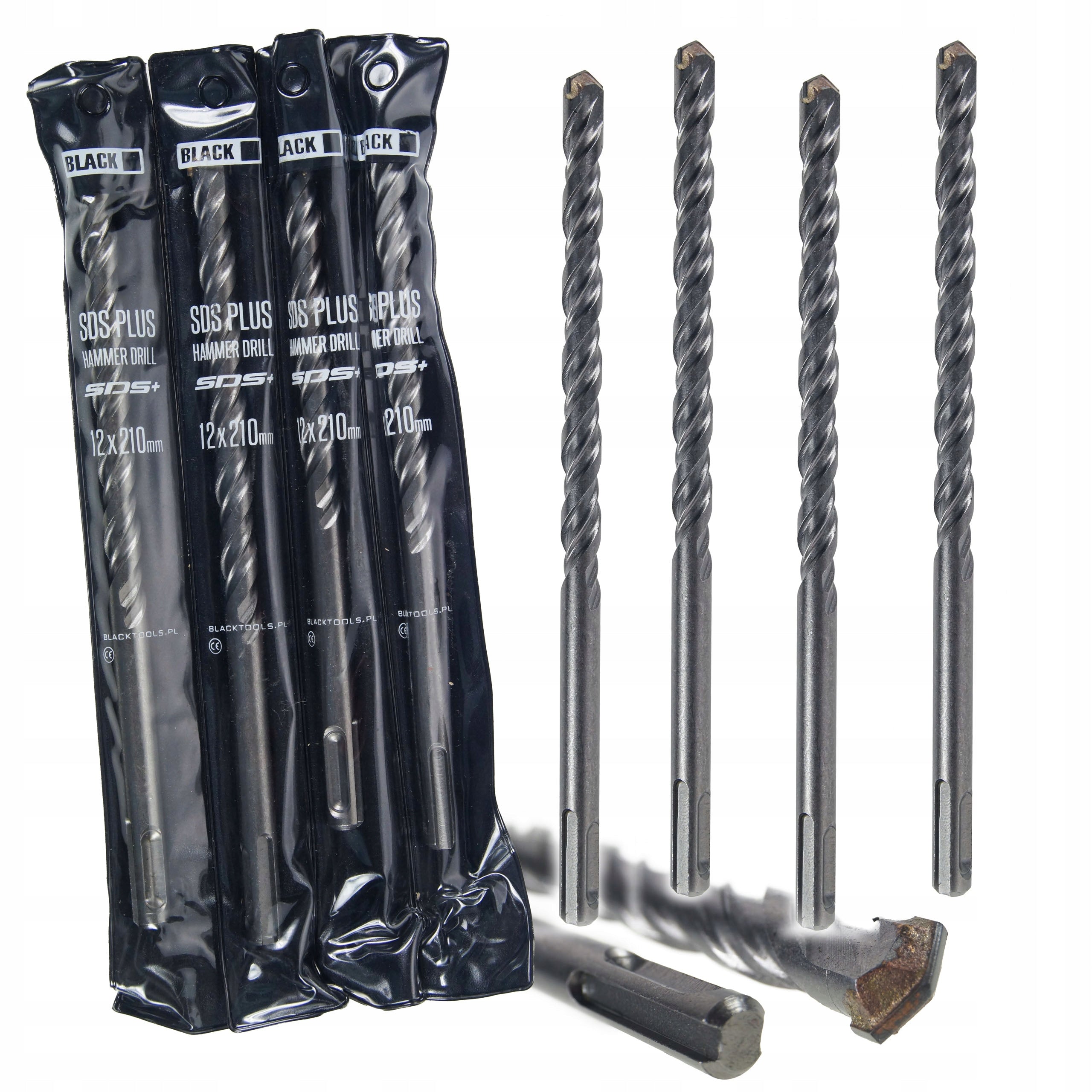 SDS+ puur 12x210 Black (31202)