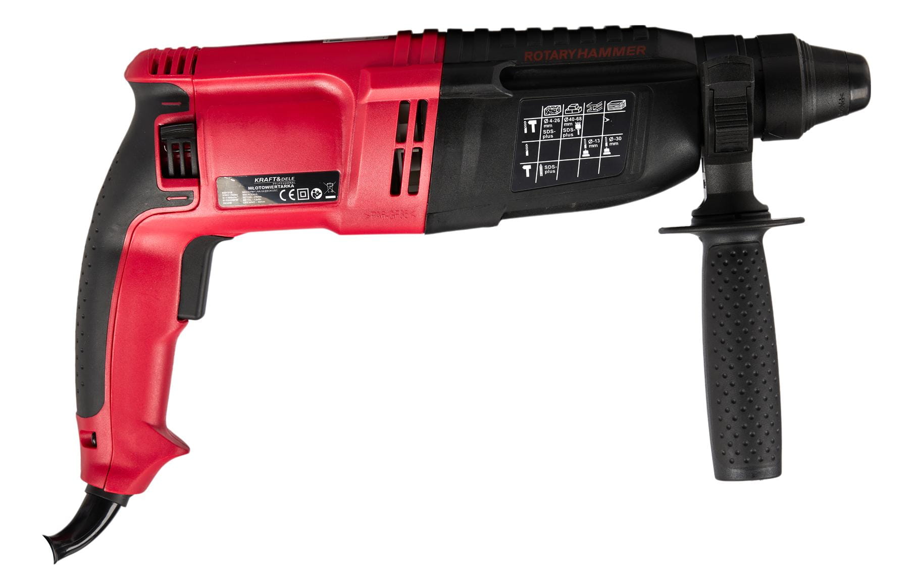 Rotary Hammer 2600W KRAFT&DELE KD1510