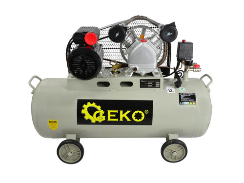 100L Oil-Lubricated Air Compressor V-Twin 8 bar 390 L/min