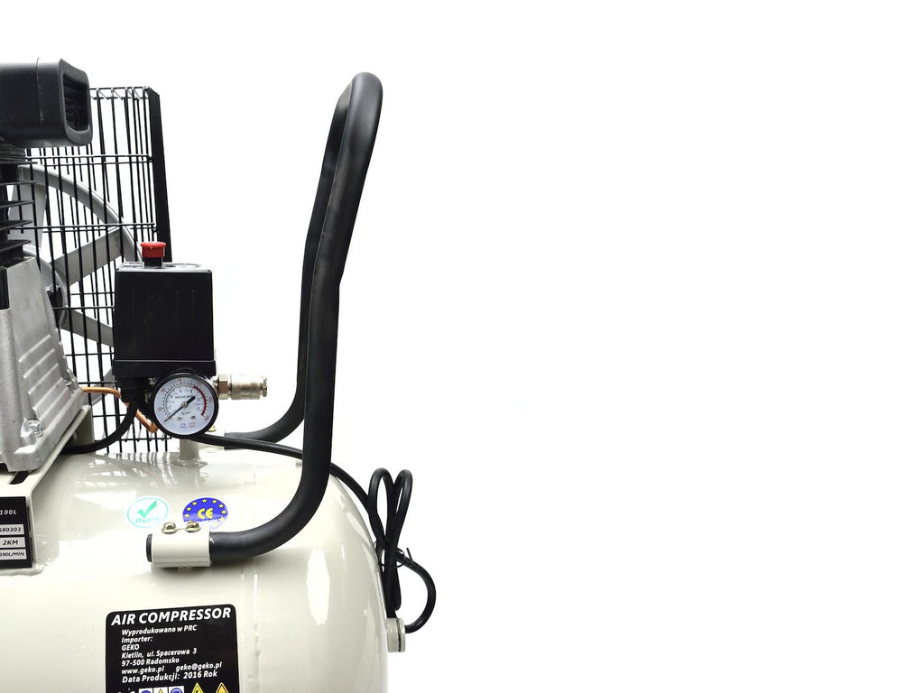 100L Oil-Lubricated Air Compressor Type Z — 8 bar, 390 L/min