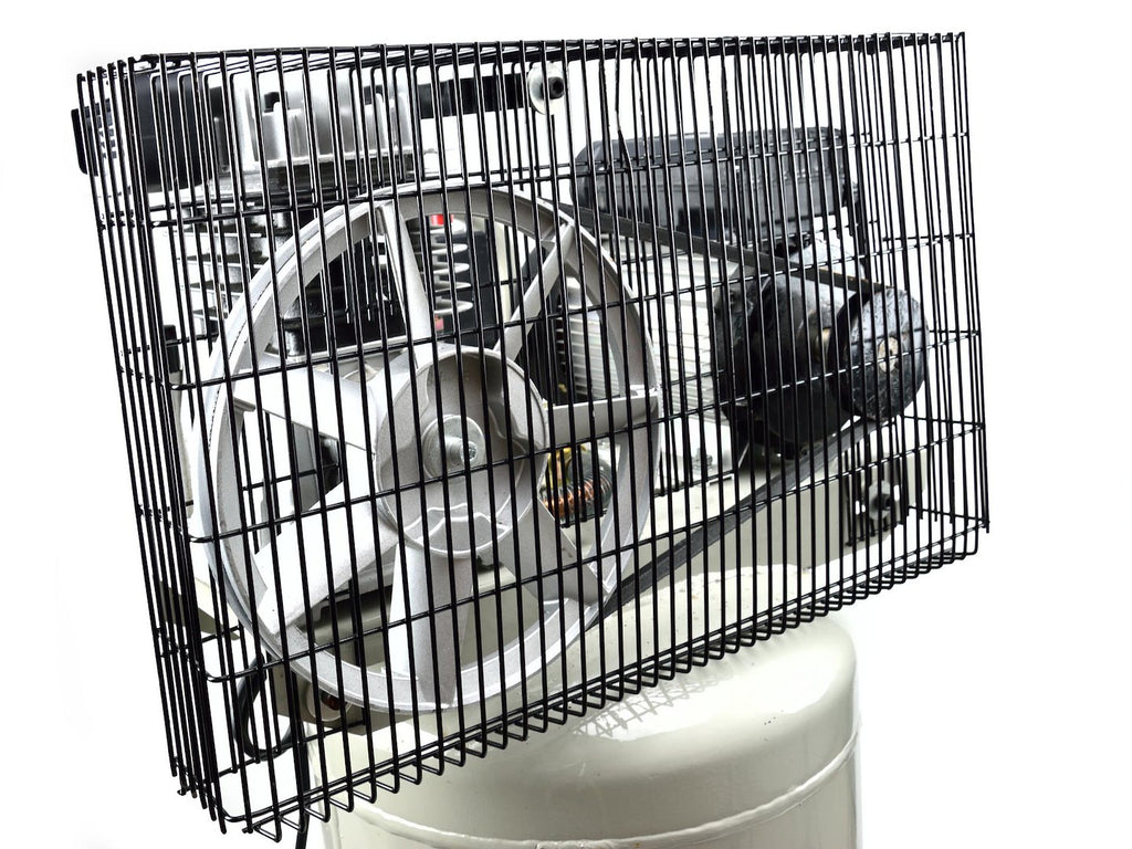 100 L Oil-Lubricated Air Compressor — Vertical Tank, 8 bar, 390 L/min
