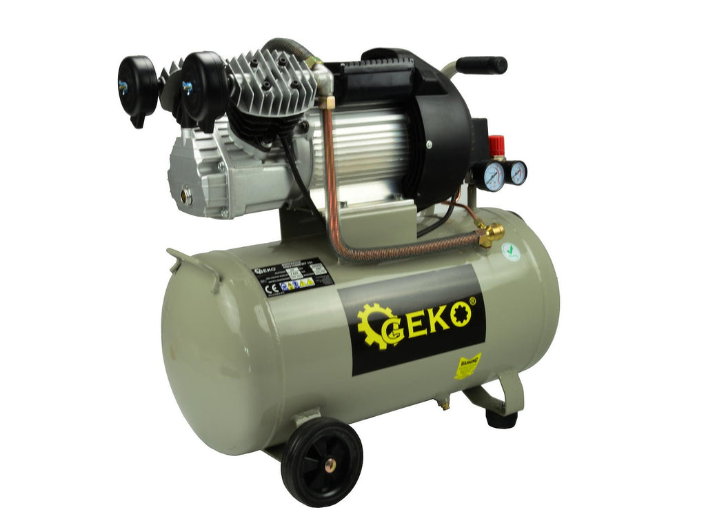 50 L Oil Lubricated Air Compressor V-Twin 8 bar 410 L/min