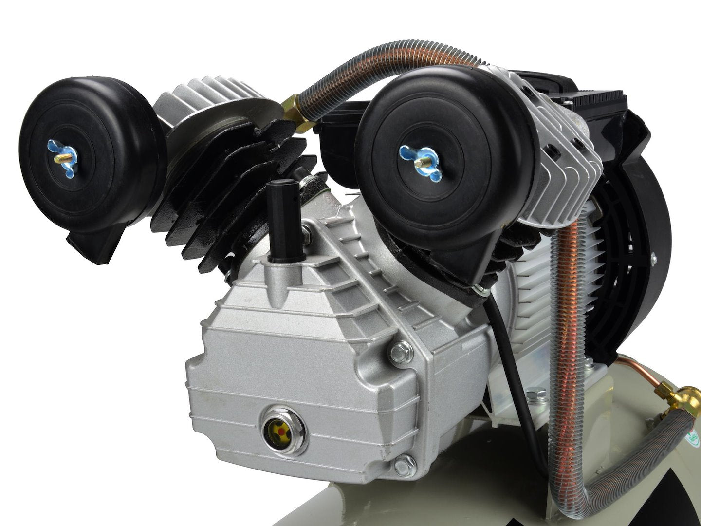 50 L Oil Lubricated Air Compressor V-Twin 8 bar 410 L/min