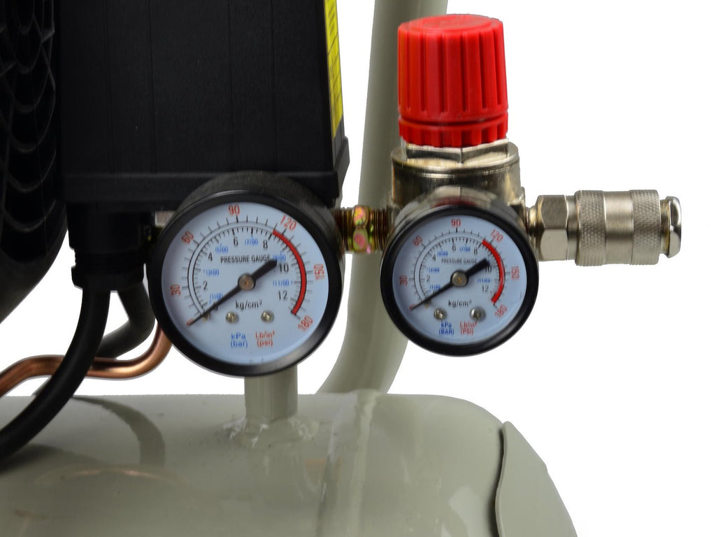 50 L Oil Lubricated Air Compressor V-Twin 8 bar 410 L/min
