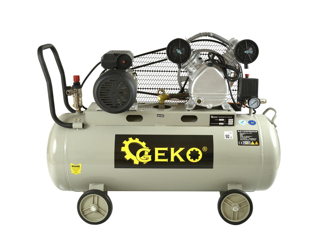 100 L Oil-Lubricated Air Compressor V-Twin 9 bar 390 L/min BIG