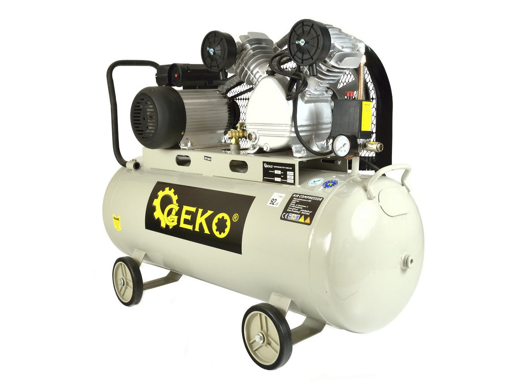 100 L Oil-Lubricated Air Compressor V-Twin 9 bar 390 L/min BIG
