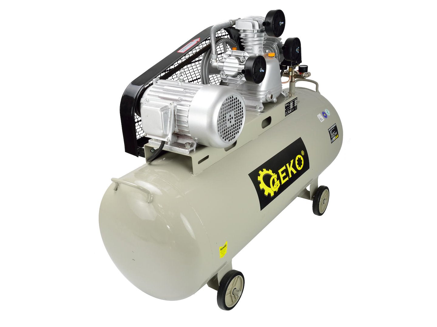 200 L Oil Lubricated Air Compressor, Triple Cylinder, 10 bar, 490 L/min, 400 V