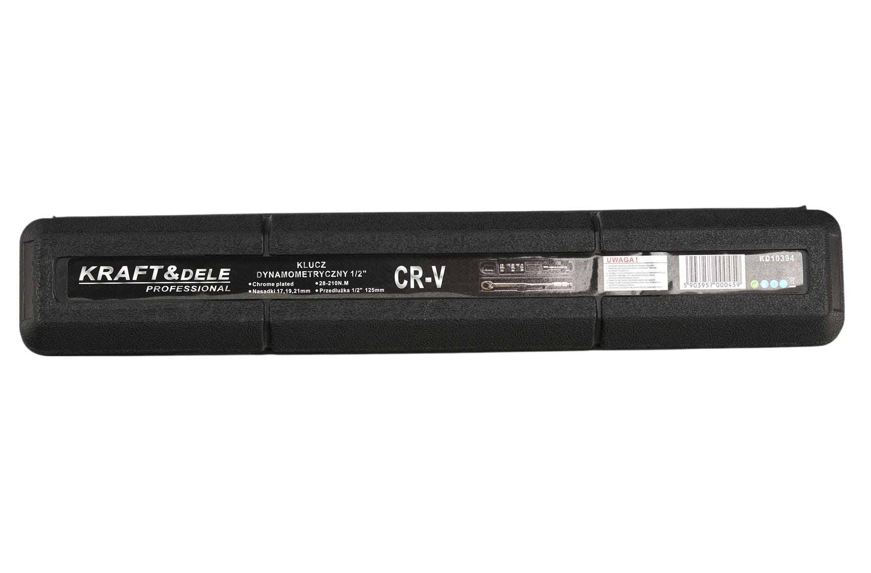 Torque wrench 17/19/21 1/2" 28-210Nm KD10394 (D16)