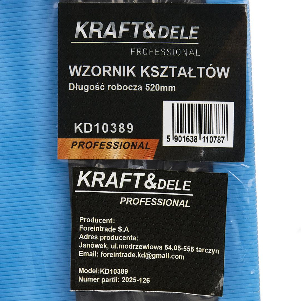 Shape template gauge 520mm KD10389