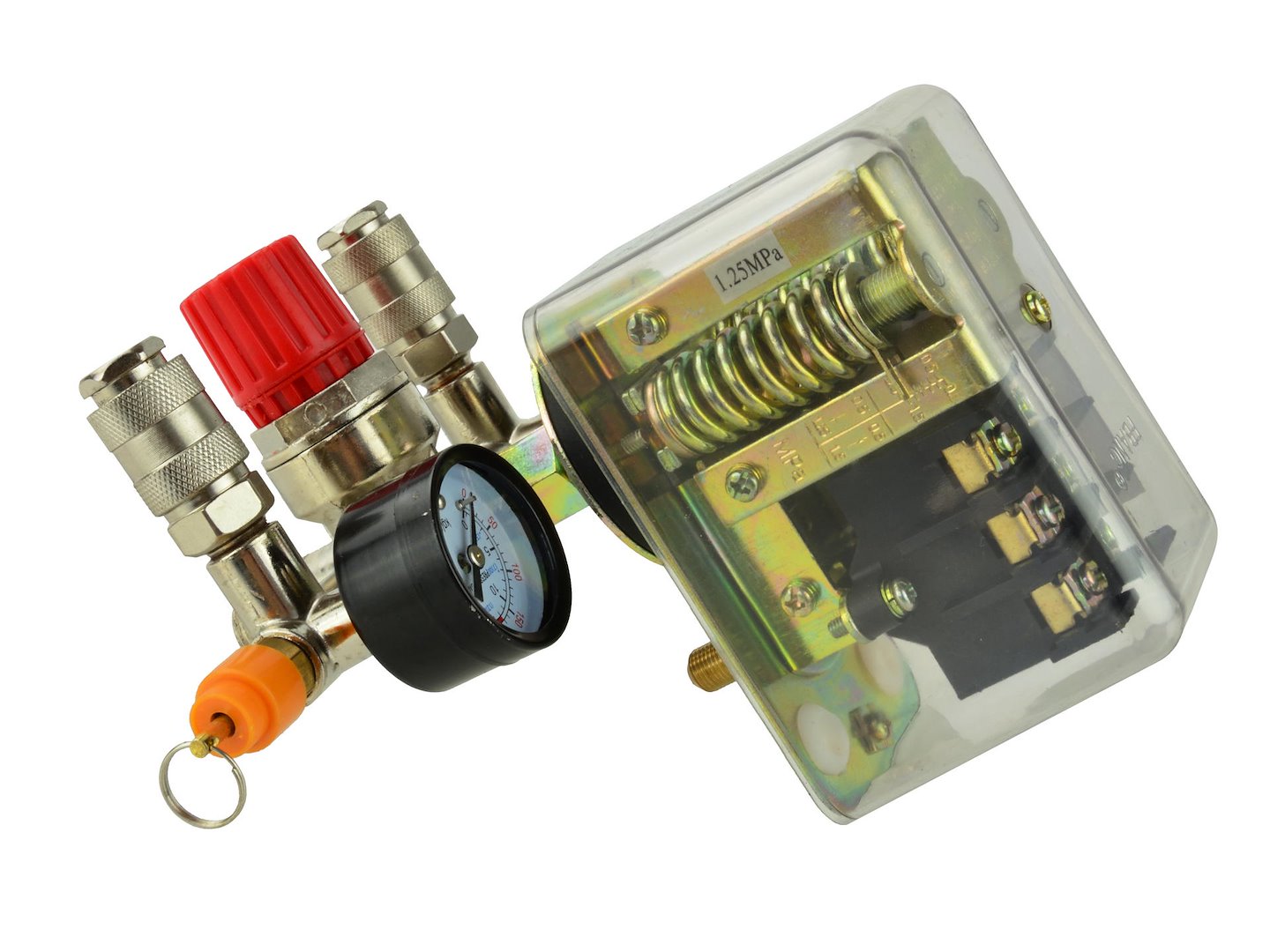 Pressure switch reducer (2 manometers) 400V