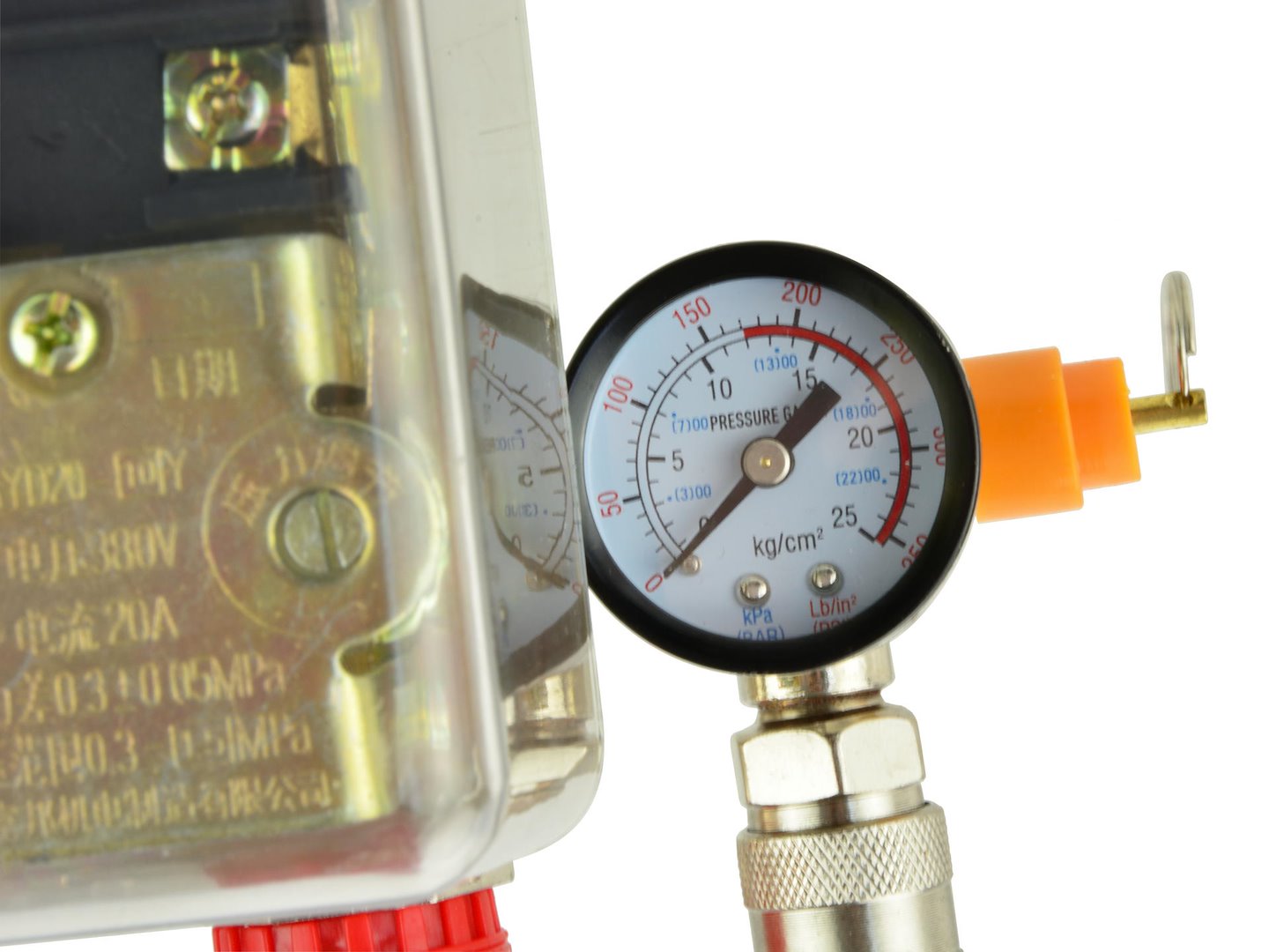 Pressure switch reducer (2 manometers) 400V