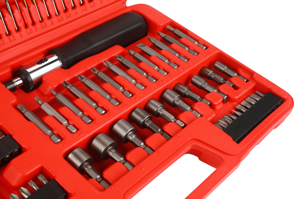 Drill, bit, and socket set 109 pcs. KD11298
