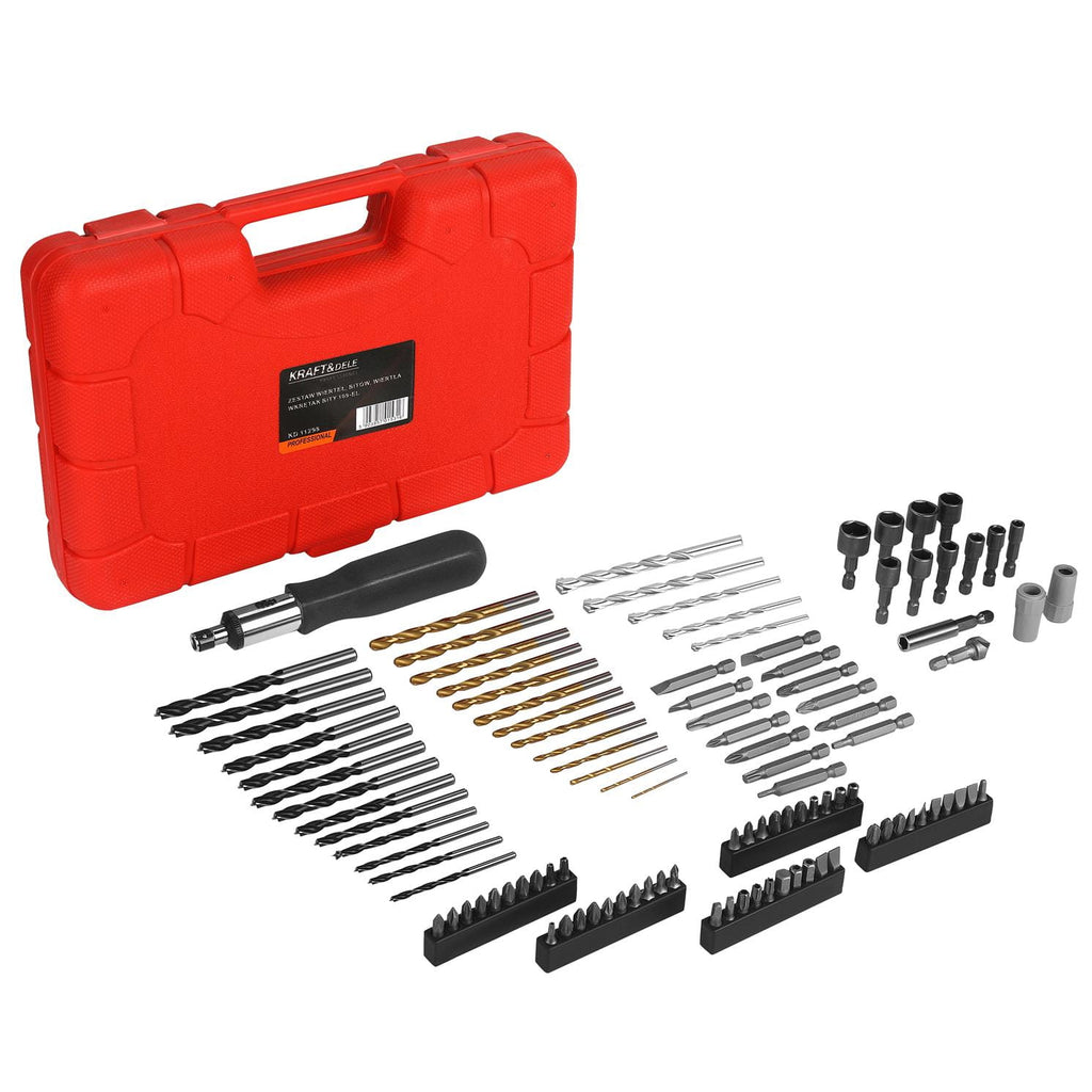 Drill, bit, and socket set 109 pcs. KD11298