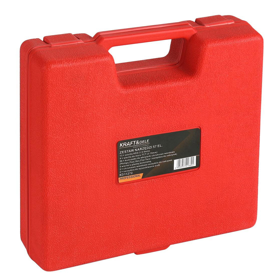 Drill, bit, and socket set 57 pcs. KD11272