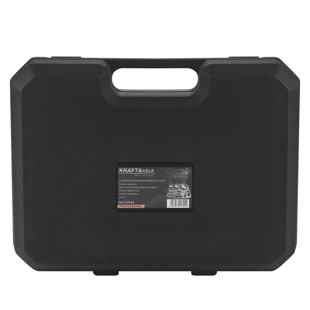 KRAFT&DELE karbiidotsaga kroonpuuride komplekt betoonile 30–100 mm, 9 tk, SDS PLUS/SDS MAX KD12640