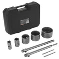KRAFT&DELE karbiidotsaga kroonpuuride komplekt betoonile 30–100 mm, 9 tk, SDS PLUS/SDS MAX KD12640