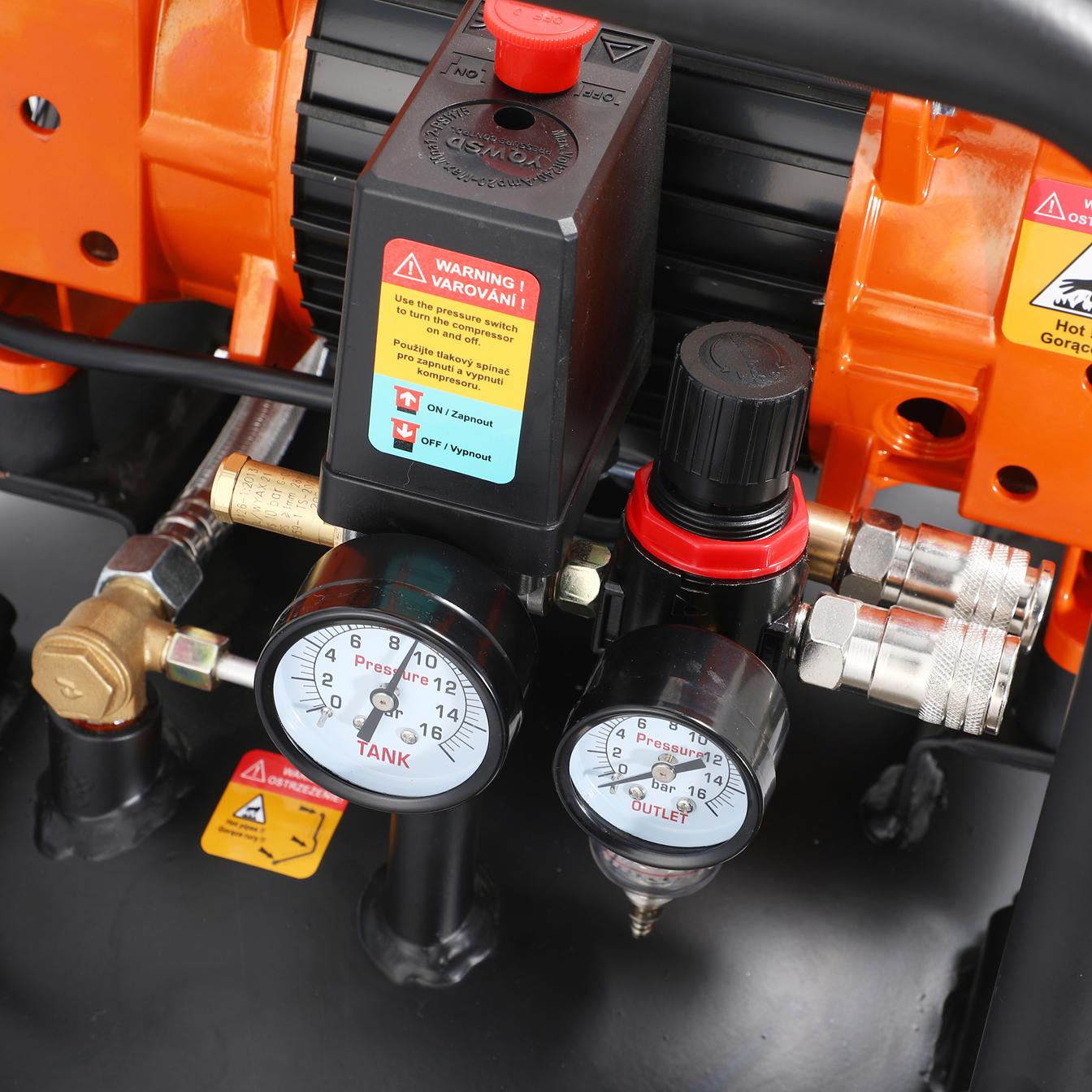 Oil-free compressor 100l 3000W KD1389