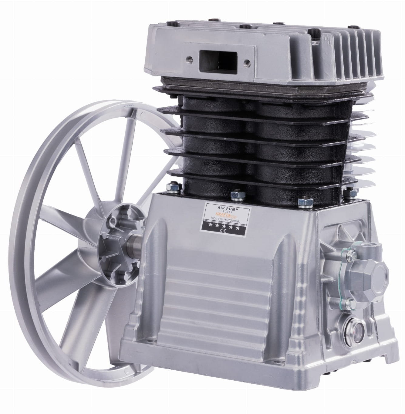 Õhukompressor 5.5kW 2 kolvi 820l/min KD1494