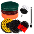 Drill brush set - 11 pcs. KD10996