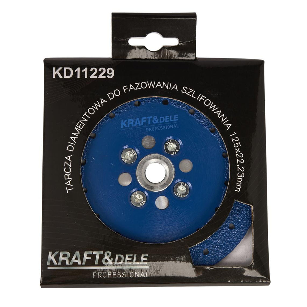 Teemantketas faasimiseks, lihvimiseks M14 125x22.23mm KD11229