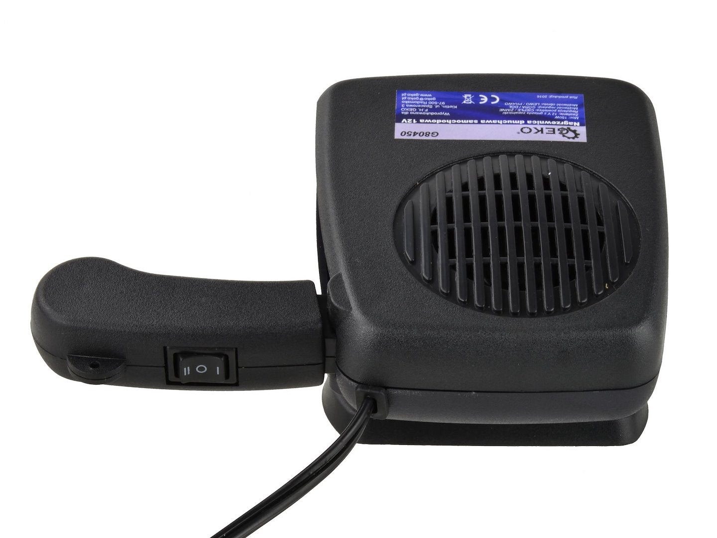 2-in-1 Car Cooling/Heating Fan Heater Defroster 12V 150W