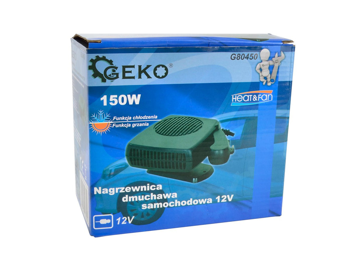 2-in-1 Car Cooling/Heating Fan Heater Defroster 12V 150W