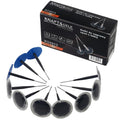 Tire repair plugs with 6mm patch, 10 pieces KD5913 (VC13)
