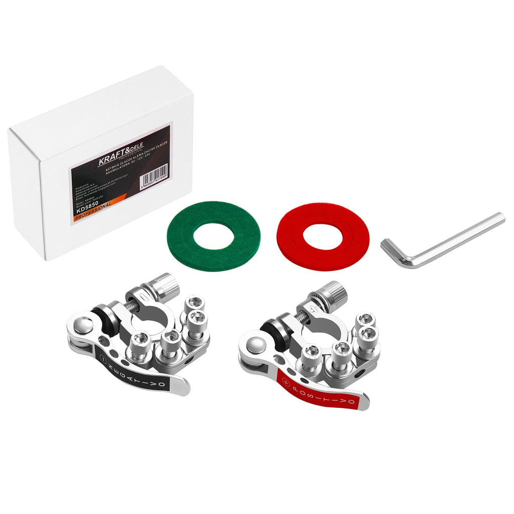 Aku klemmiklambri 6/12/24V kiire lahtiühendus 2 tk KD5850