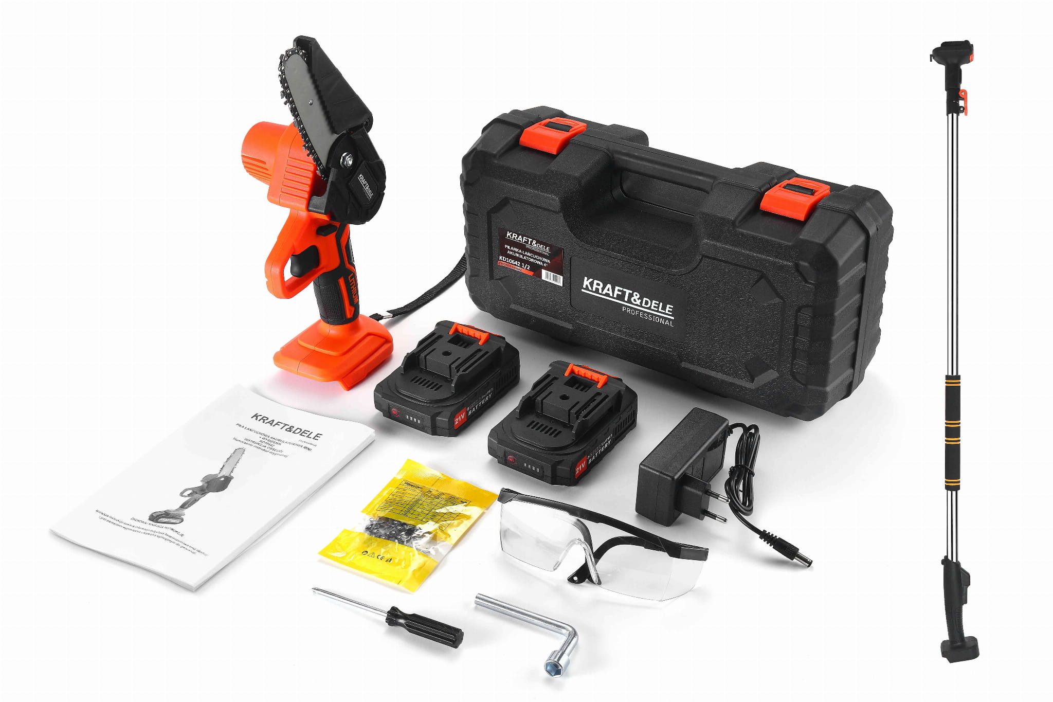 JUHTMEVABA SAAG + 21V 4" PIKENDUSVARS KD10642